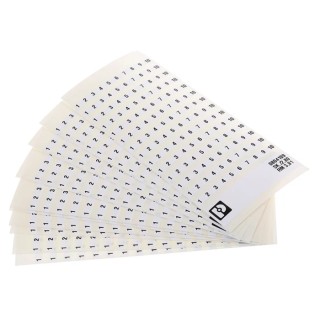 Phoenix Contact Polyester Marker Card for Terminal Block SK 3.81/2.8: 1-10 Series 0804109:0001