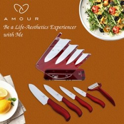 amour-professional-chef-s-ceramic-knife-and-peeler-non-slip-handle-with-attractive-stand-metallic-red-6-piece-6830-7