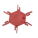 Phoenix Contact Coding Element Accessory for COMBICON Series Red Polyamide 1734401