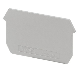 Phoenix Contact D-UDK Series End Cover for Use with DIN Rail Terminal Blocks Grey Polyamide 2775113