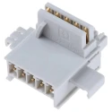 Phoenix Contact ME Series DIN Rail Connector Grey, 5 Positions, 125V, 8A, 3.81mm Pitch 2713722