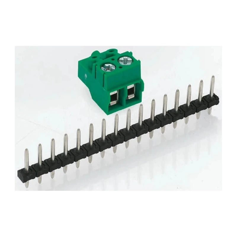 Phoenix Contact COMBICON PST Series Pluggable Terminal Block, 14-Contact, 3.5 mm Pitch, 1 Row, 12A, 400V, Polyamide 1945216