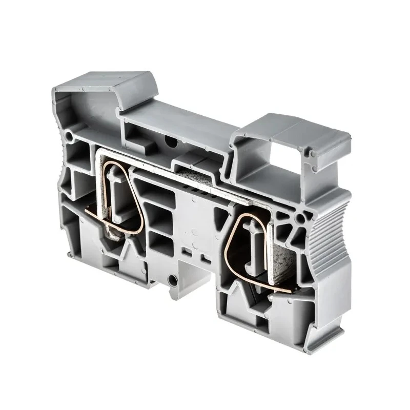 Phoenix Contact ST16 Series Feed Through Terminal Block Grey, 1.5mm² to 25mm², 1-Level, Spring Cage, 800V, 90A 3036149