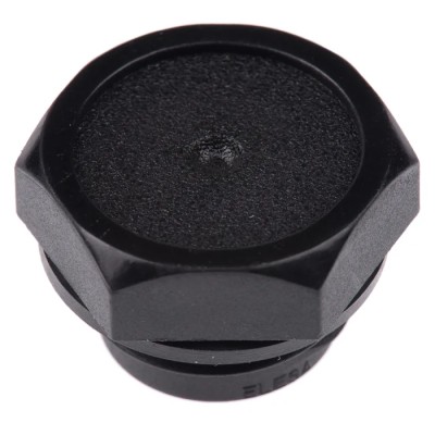 Elesa Threaded Hydraulic Blanking Plug Fibreglass Reinforced Plastic Matt Finish 58297