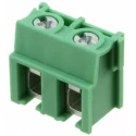Phoenix Contact PT 2.5/2-7.5-V Series Right Angle PCB Terminal Block, 2 Contacts, 7.5 mm Pitch, 320V, 32A 1987957