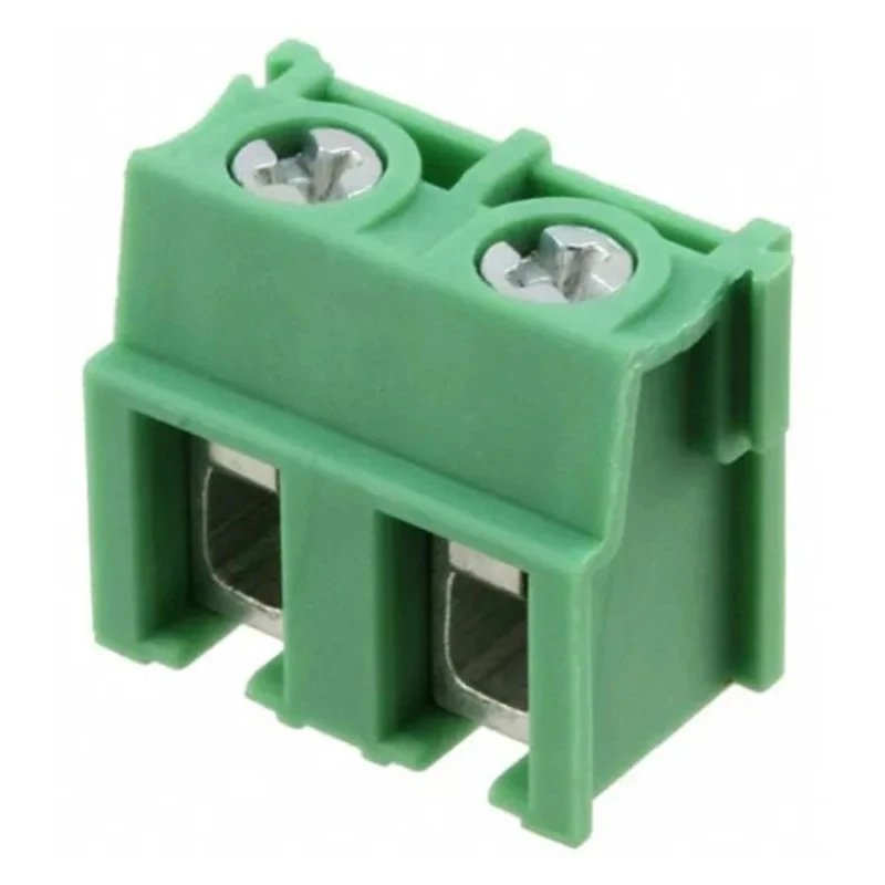 Phoenix Contact PT 2.5/2-7.5-V Series Right Angle PCB Terminal Block, 2 Contacts, 7.5 mm Pitch, 320V, 32A 1987957