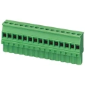 Phoenix Contact MVSTBW 2.5/10-ST-5.08 Series Pluggable Terminal Block, 10-Contact, 5.08 mm Pitch, 1 Row, 320V, 12A 1792838