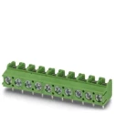 Phoenix Contact COMBICON PT Series 10-Contact PCB Terminal Block, 5 mm Pitch, Right Angle, Screw Connection 1935394