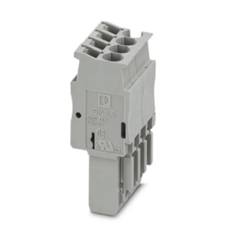 Phoenix Contact SP 2.5/4 Series Pluggable Terminal Block 4-Contact 20.8 mm Pitch 1 Row 3040287