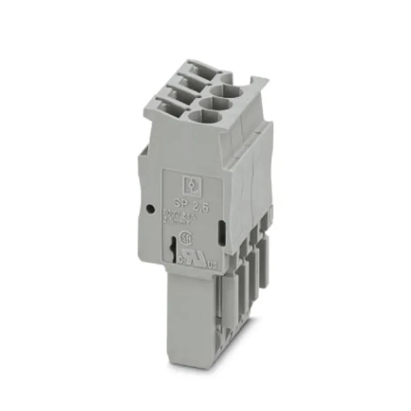 Phoenix Contact SP 2.5/4 Series Pluggable Terminal Block 4-Contact 20.8 mm Pitch 1 Row 3040287