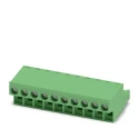 Phoenix Contact Pluggable Terminal Block 10-Contact 5.08 mm Pitch, Screw Termination, Polyamide Housing, 12A 320V 1777361