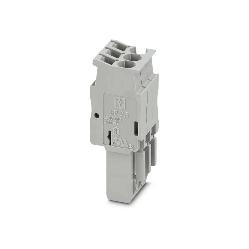 Phoenix Contact SP 2.5/3 Series Pluggable Terminal Block 3-Contact 5.2 mm Pitch 500V 24A 3040274