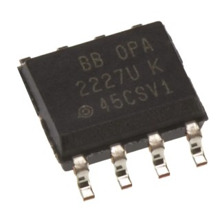 Texas Instruments Precision Operational Amplifier, Dual Channel, 8 MHz Gain Bandwidth, 8-Pin SOIC Package, 2.5V to OPA2227U