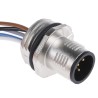 Phoenix Contact Sensor Actuator Cable Male 5 way Straight to 5 way Free Cable End Thermoplastic Elastomer Jacket 1520055
