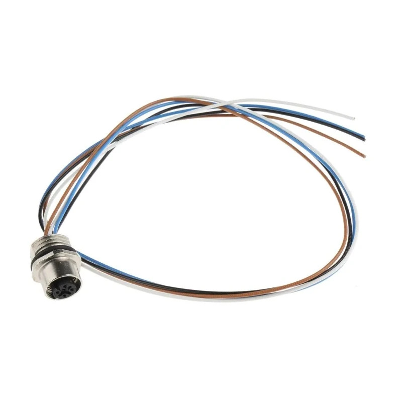 Phoenix Contact Female 4 Way Straight to 4 Way Unterminated Sensor Actuator Cable 500 mm 250V IP67 SACC 1523434