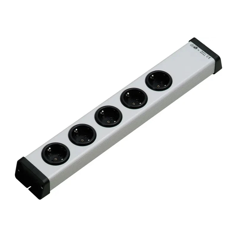 Bodo Ehmann 5 Gang Socket Bar Type F 16A 250V Power Distribution Unit 0200X00052300