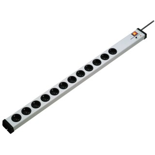 Bodo Ehmann 16A 250V 12 Gang Extension Lead with 1.5m Cable Type F German Schuko Surge Protection 0207X00122301