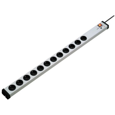 Bodo Ehmann 16A 250V 12 Gang Extension Lead with 1.5m Cable Type F German Schuko Surge Protection 0207X00122301