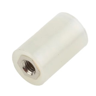 RS PRO Insulated Threaded Standoff M3, 13 mm Length, Polyamide 66 Body 653-9330