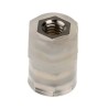 RS PRO Insulated Threaded Nylon Standoff M3, 10 mm Length, Hex Shape, Female/Female Thread 653-9324