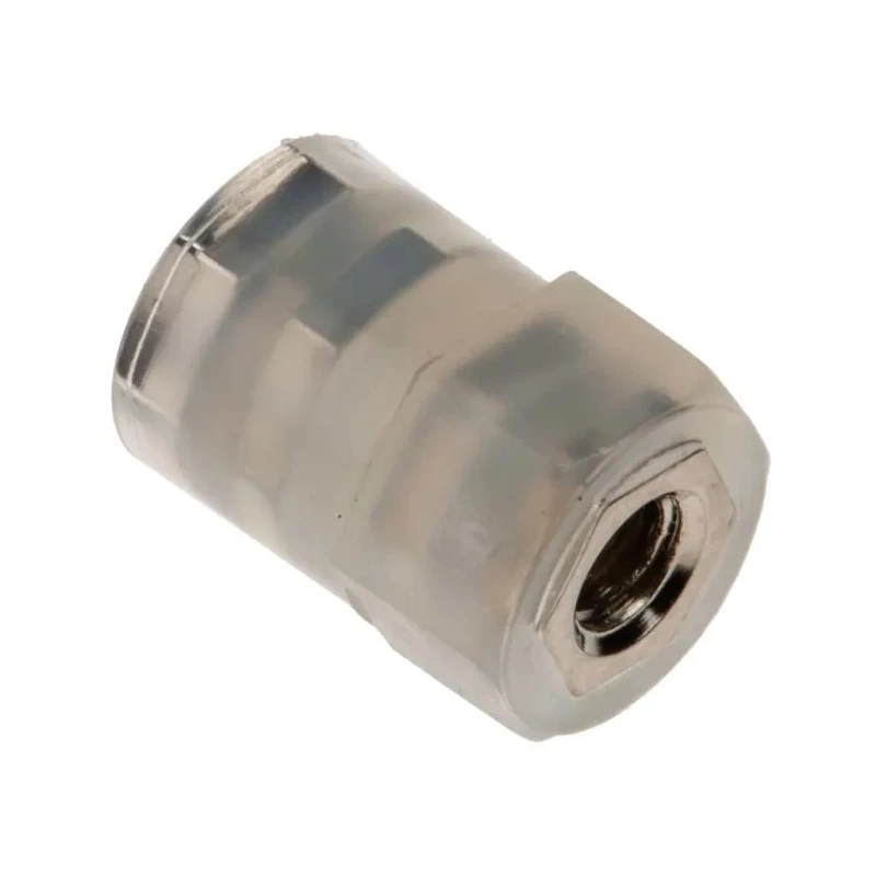 RS PRO Insulated Threaded Nylon Standoff M3, 10 mm Length, Hex Shape, Female/Female Thread 653-9324
