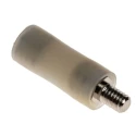RS PRO M4 Standoff, 20 mm Body Length, 6 mm Stud Length, Polyamide 66, Male/Female Round Threaded Standoff 653-9374