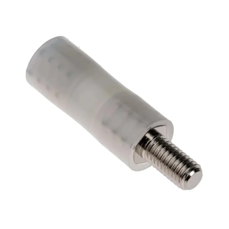 RS PRO M5 Threaded Standoff, 25 mm Body Length, 10 mm Stud Length, Male/Female, Polyamide 66 Insulated 653-9380