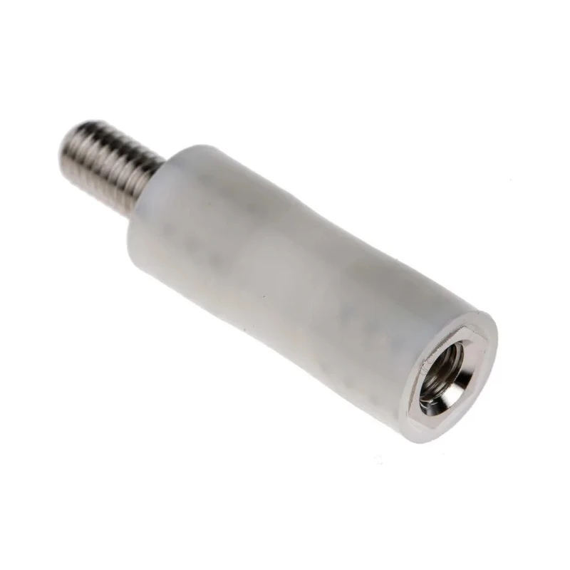 RS PRO M5 Threaded Standoff, 25 mm Body Length, 10 mm Stud Length, Male/Female, Polyamide 66 Insulated 653-9380