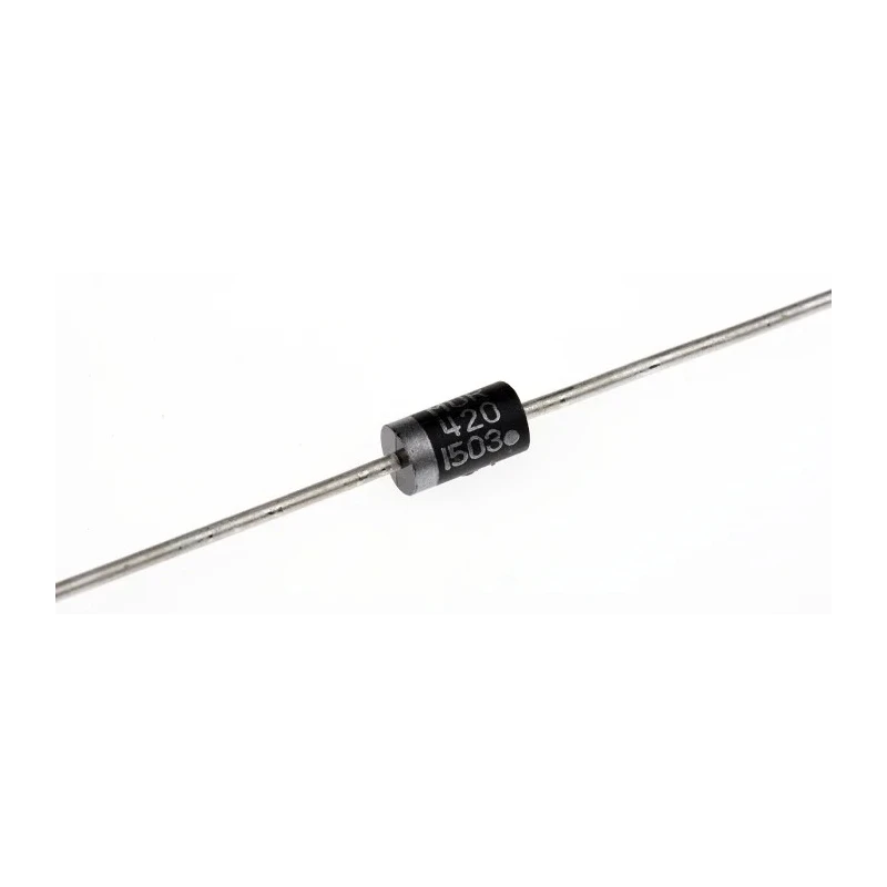 onsemi 200 V 4 A Switching Diode 2-Pin DO-201AD MUR420RLG