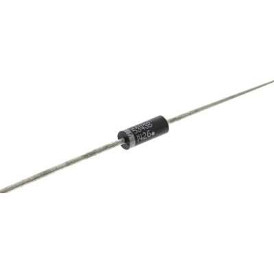 onsemi 7.5 V Zener Diode, Single, 5 W Power Dissipation, Through Hole, 2-Pin DO-15 Package 1N5343BRLG