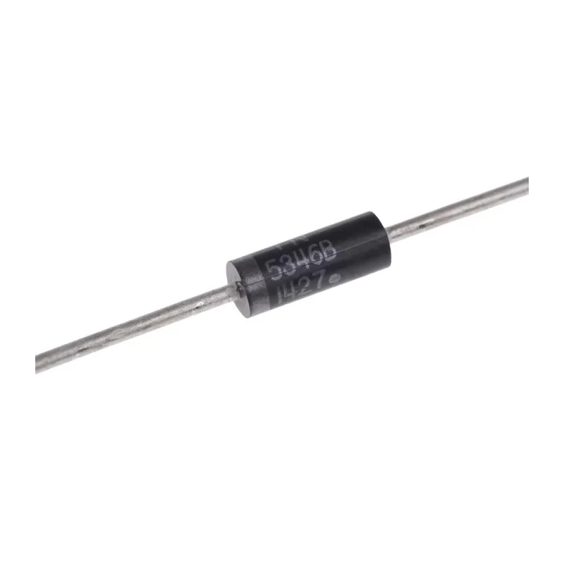 onsemi Zener Diode Single 9.1 V 5 W 5% Through Hole 2-Pin DO-15 1N5346BRLG