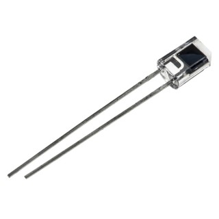 ams OSRAM Visible Light, Infrared Photodiode, 60 ° Acceptance Angle, Through Hole T-1 3/4 SFH 206 K