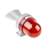 Werma 424 Series Red Horn-Beacon Combination IP65 24V ac/dc Free Stand 110 dB @ 1m Multi-tone IP65
