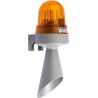 Werma 424 Series Yellow Horn-Beacon Combination, IP65, 24V AC/DC, 98 dB @ 1m Wall Mount 424.320.75