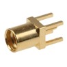 RS PRO Coaxial Connector PCB Female MCX 50 Ω Straight Body Solder 656-0132
