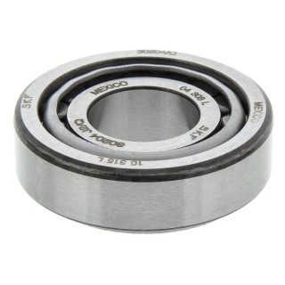 SKF Tapered Roller Bearing 20 mm Inside Diameter 47 mm Outside Diameter 15.25 mm Cone Width Steel Roller Sheet 30204 J2/Q