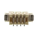 Molex PicoBlade Series Straight Surface PCB Header, 4 Contacts, 1.25 mm Pitch, 1 Row, Shrouded 53398-0471