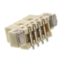 Molex PicoBlade Series Straight Surface PCB Header, 4 Contacts, 1.25 mm Pitch, 1 Row, Shrouded 53398-0471