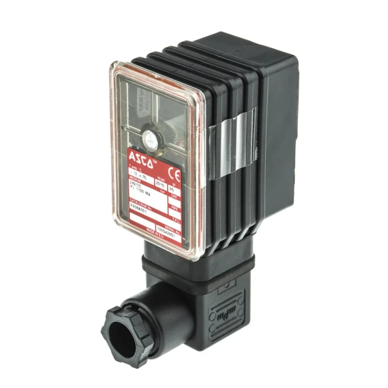 EMERSON ? ASCO Solenoid Controller for Process Valve Proportional 24V dc 8W E908A001