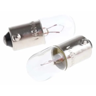 RS PRO BA9S Indicator Light, Clear Lens, 6.5V, 300mA, 4000h Lifespan BA9S