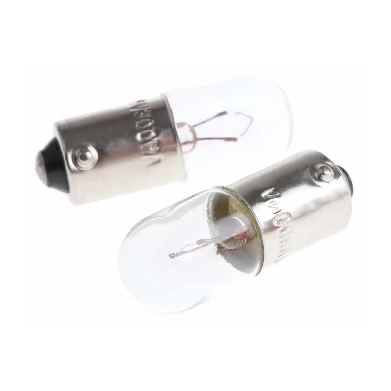 RS PRO BA9S Indicator Light, Clear Lens, 6.5V, 300mA, 4000h Lifespan BA9S