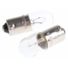 RS PRO BA9S Indicator Light, Clear Lens, 6.5V, 300mA, 4000h Lifespan BA9S