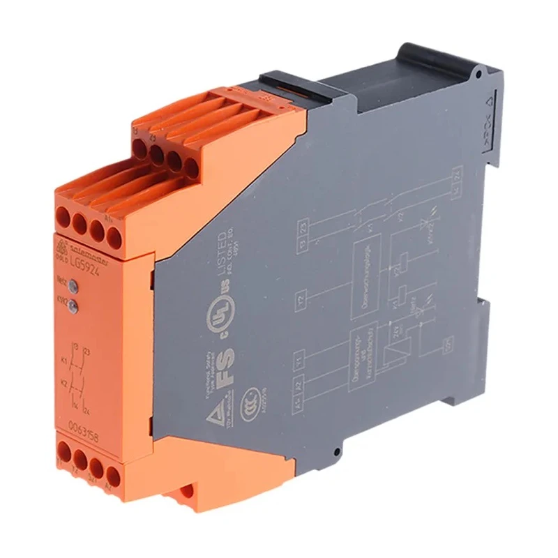 Dold 24V ac/dc Safety Relay with 2 Safety Contacts and 1 Auxiliary Contact LG5924