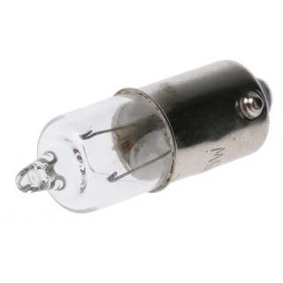 RS PRO Clear Indicator Light, Incandescent Lamp, 12V, 417mA, BA9s T10 Halogen 655-9283