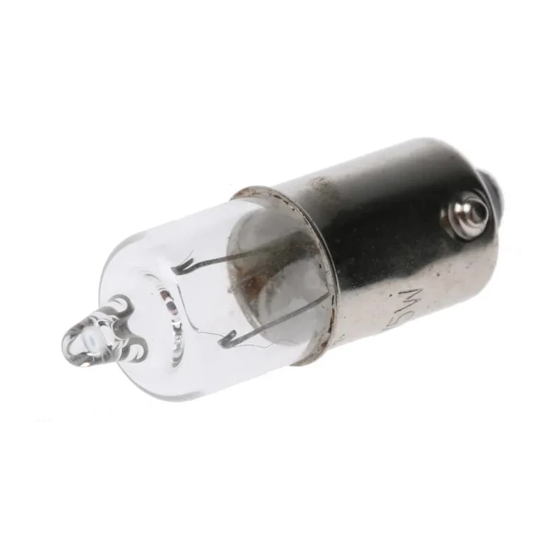 RS PRO Clear Indicator Light, Incandescent Lamp, 12V, 417mA, BA9s T10 Halogen 655-9283