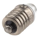 RS PRO Indicator Light Clear 2.5V 5.3 lm 10mm Diameter 25mm Length 15h Lifespan 655-9312
