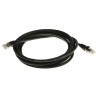 RS PRO Cat5e Ethernet Cable RJ45 Male to RJ45 Male, 3 m, Black Low Smoke Zero Halogen 657-2084
