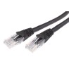 RS PRO Cat5e Ethernet Cable RJ45 Male to RJ45 Male, 1 m, Black, Unshielded Low Smoke Zero Halogen 657-2078
