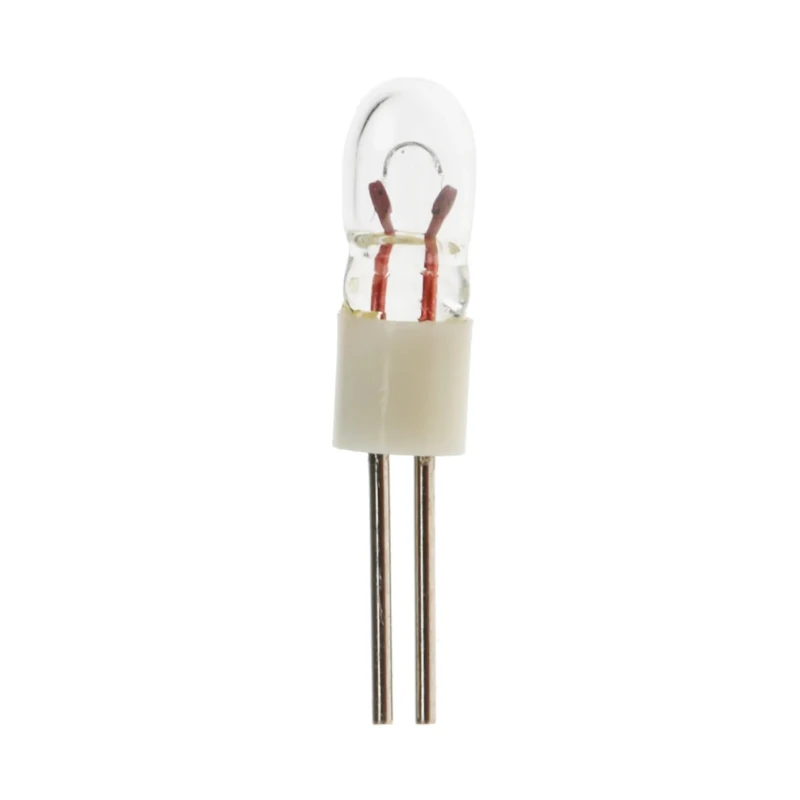 RS PRO BI-Pin Indicator Light Clear Lens 5V 60mA T1 3.15mm Diameter 16.5mm Length 100000h Lifespan 655-9378