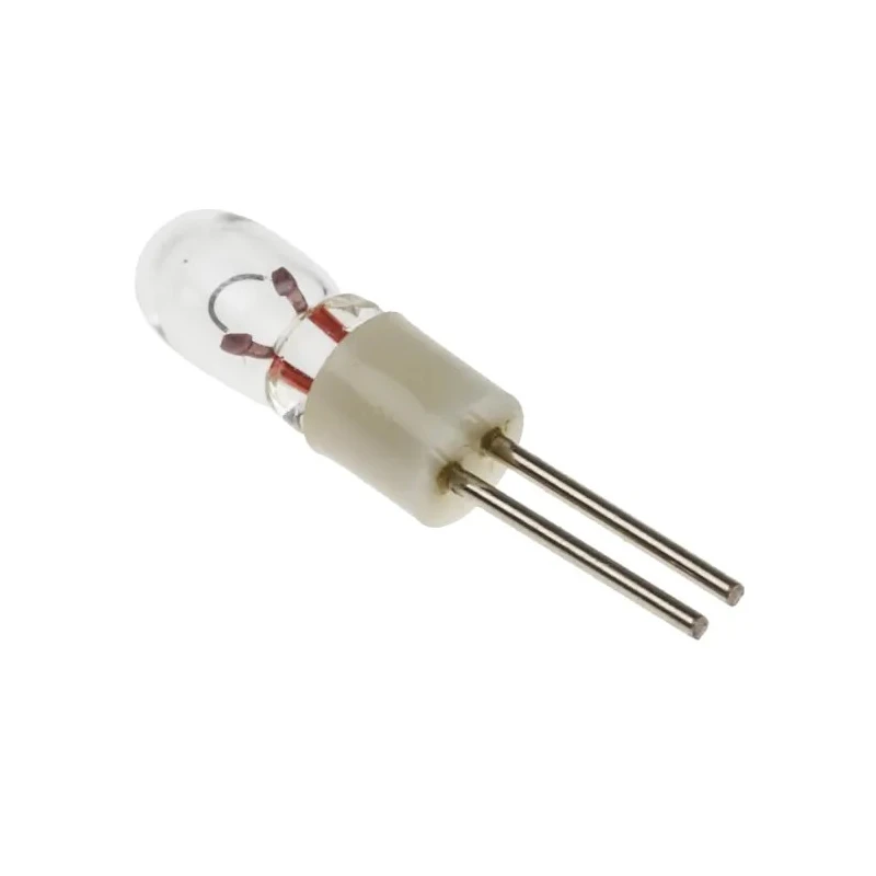 RS PRO BI-Pin Indicator Light Clear Lens 5V 60mA T1 3.15mm Diameter 16.5mm Length 100000h Lifespan 655-9378